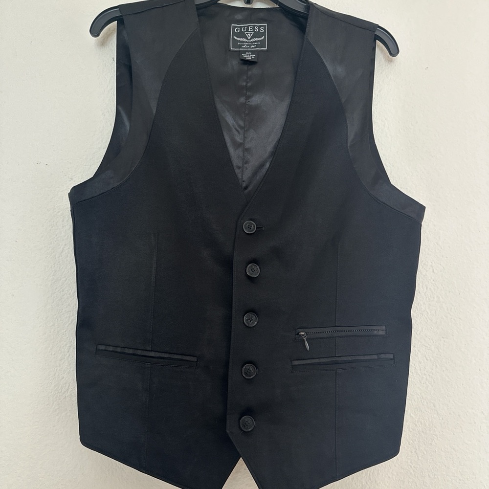 Guess Charcoal Sleeveless Vest